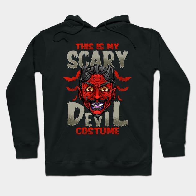 This Is My Scary Devil Costume Hoodie by AngelFlame